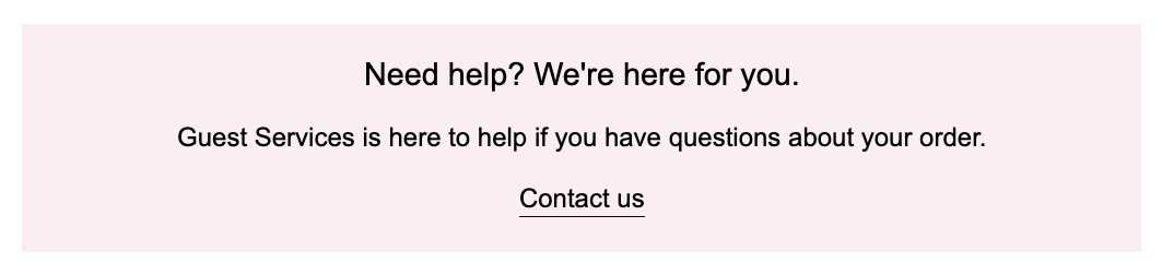 contact info