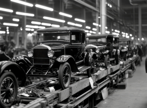 Model T assembly line