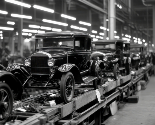 Model T assembly line