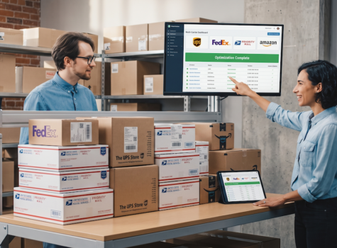 multi-carrier shipping diversification
