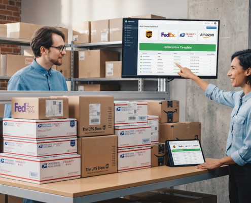 multi-carrier shipping diversification